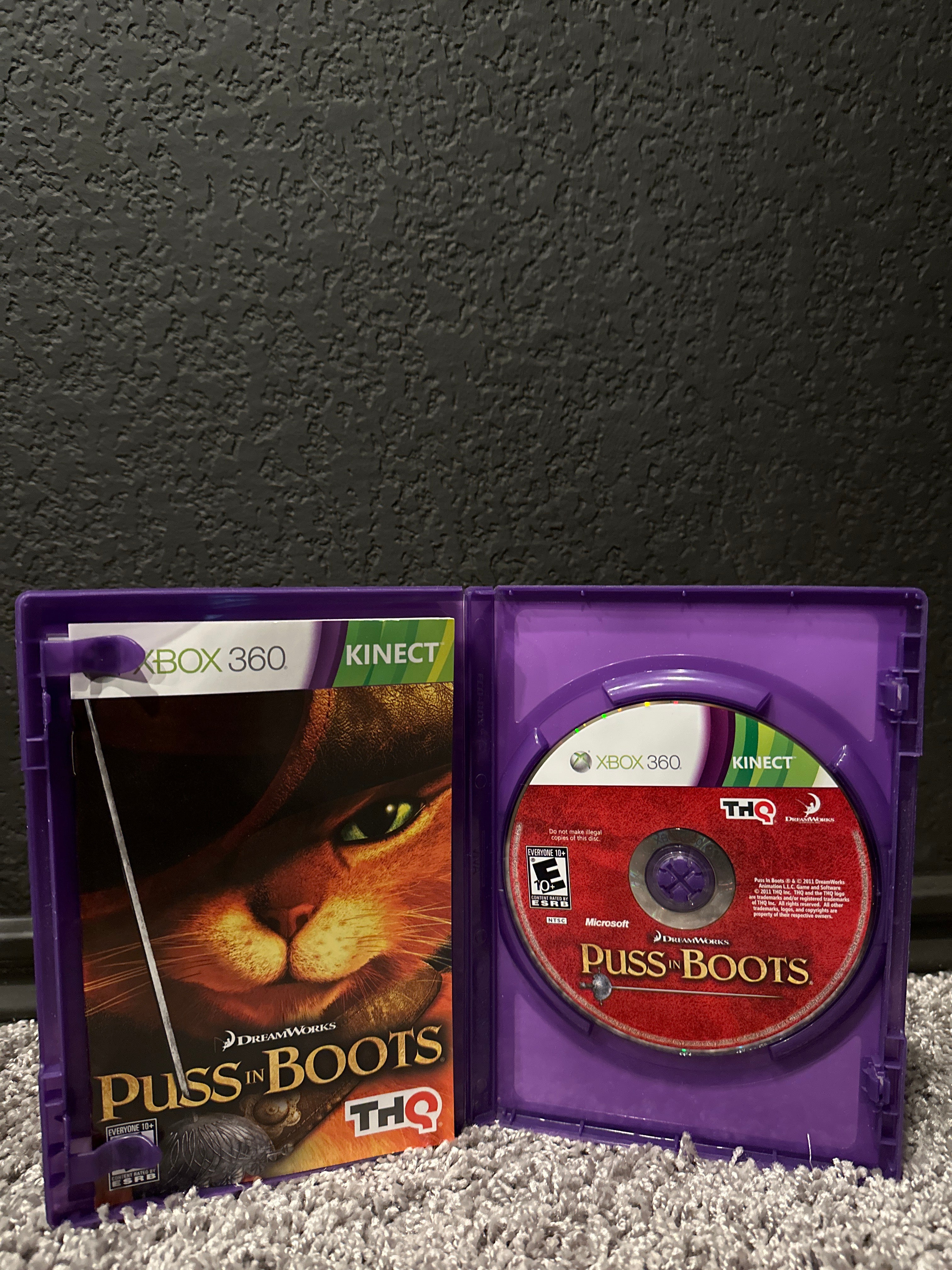 Puss in Boots Kinect