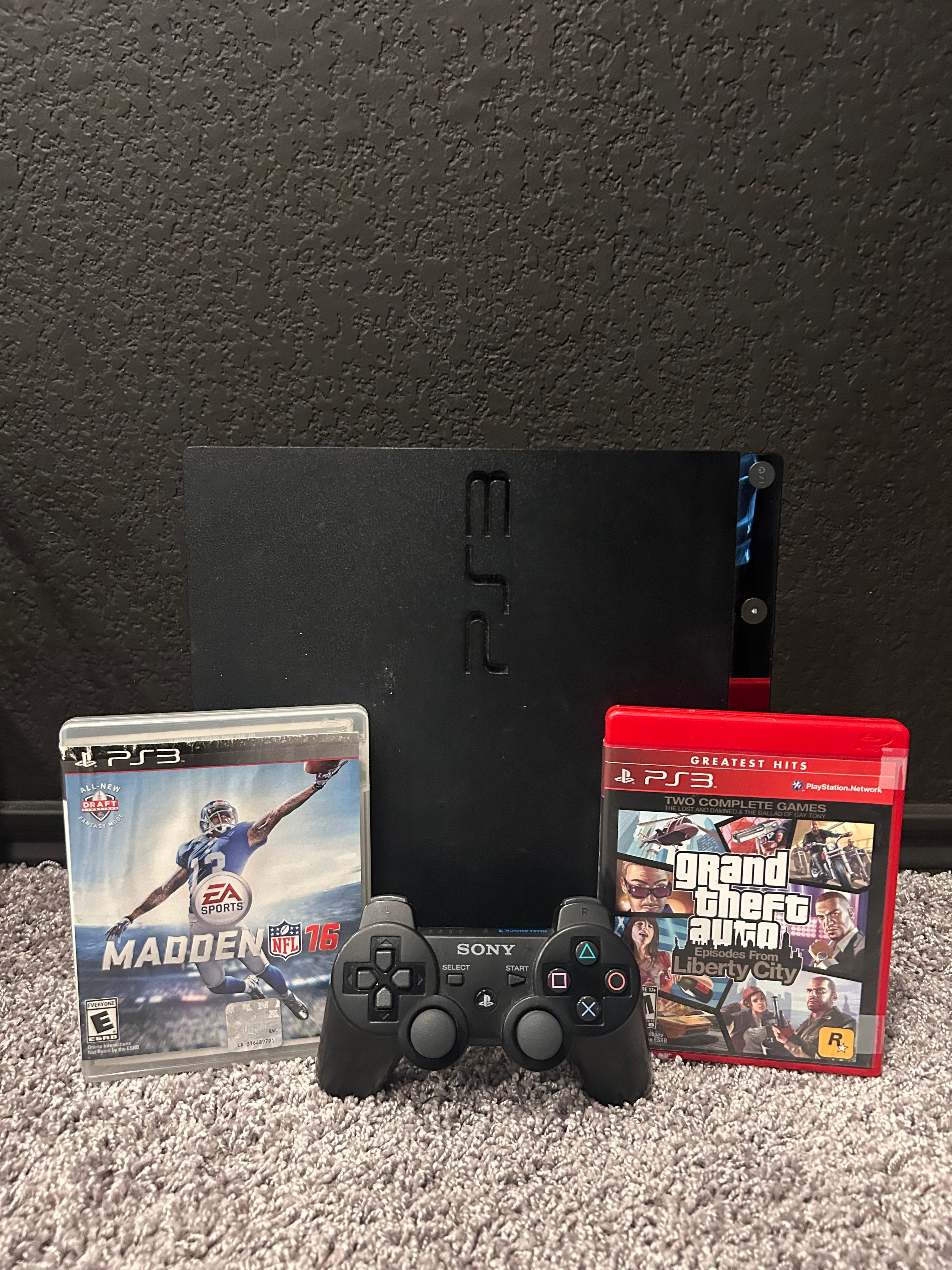 PS3 Slim Console Bundle