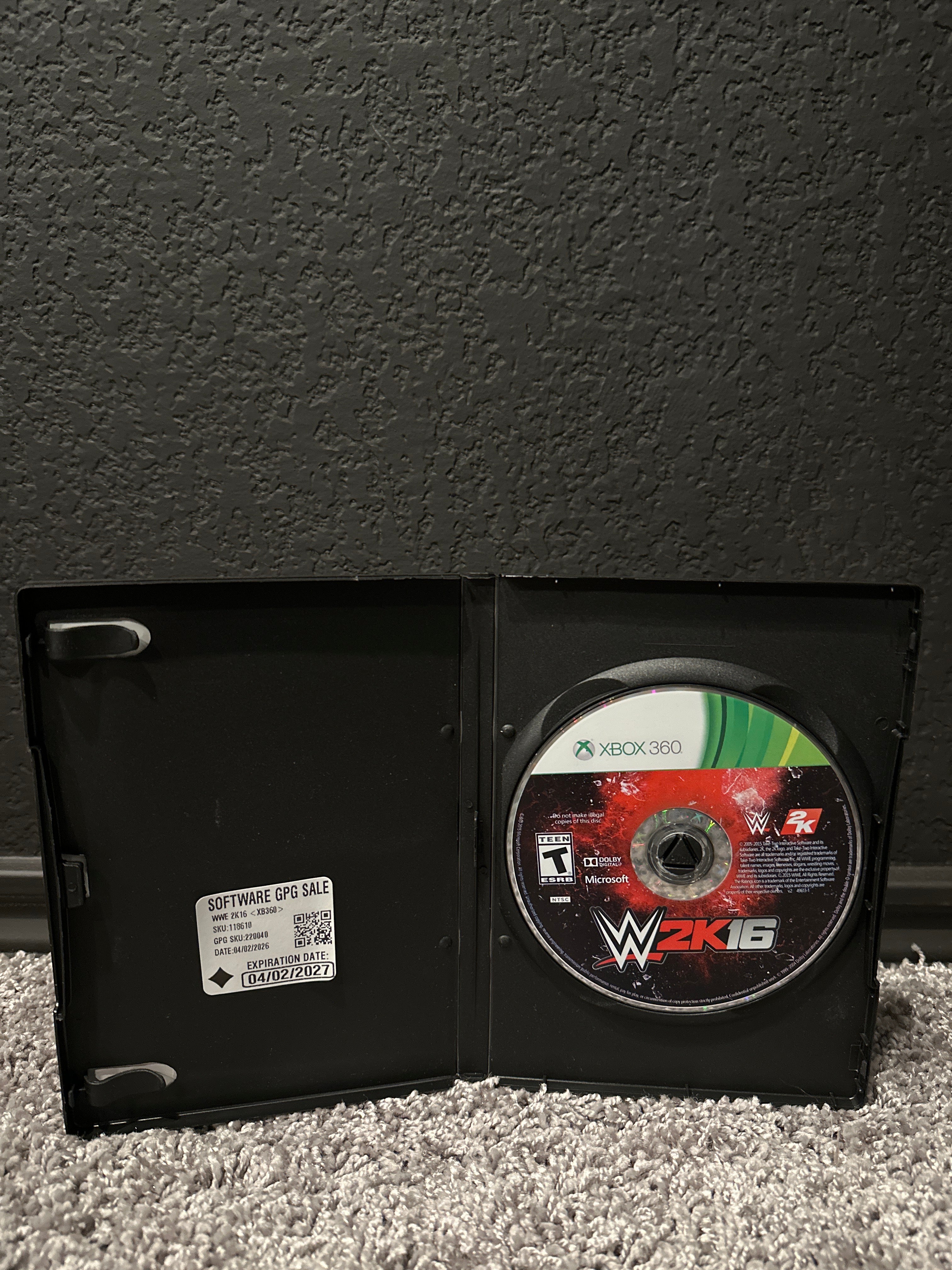 WWE 2k16